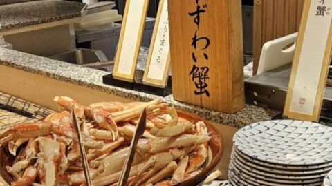 【神戸みなと温泉 蓮】宿泊記②夕朝食ビュッフェと天然温泉大浴場編